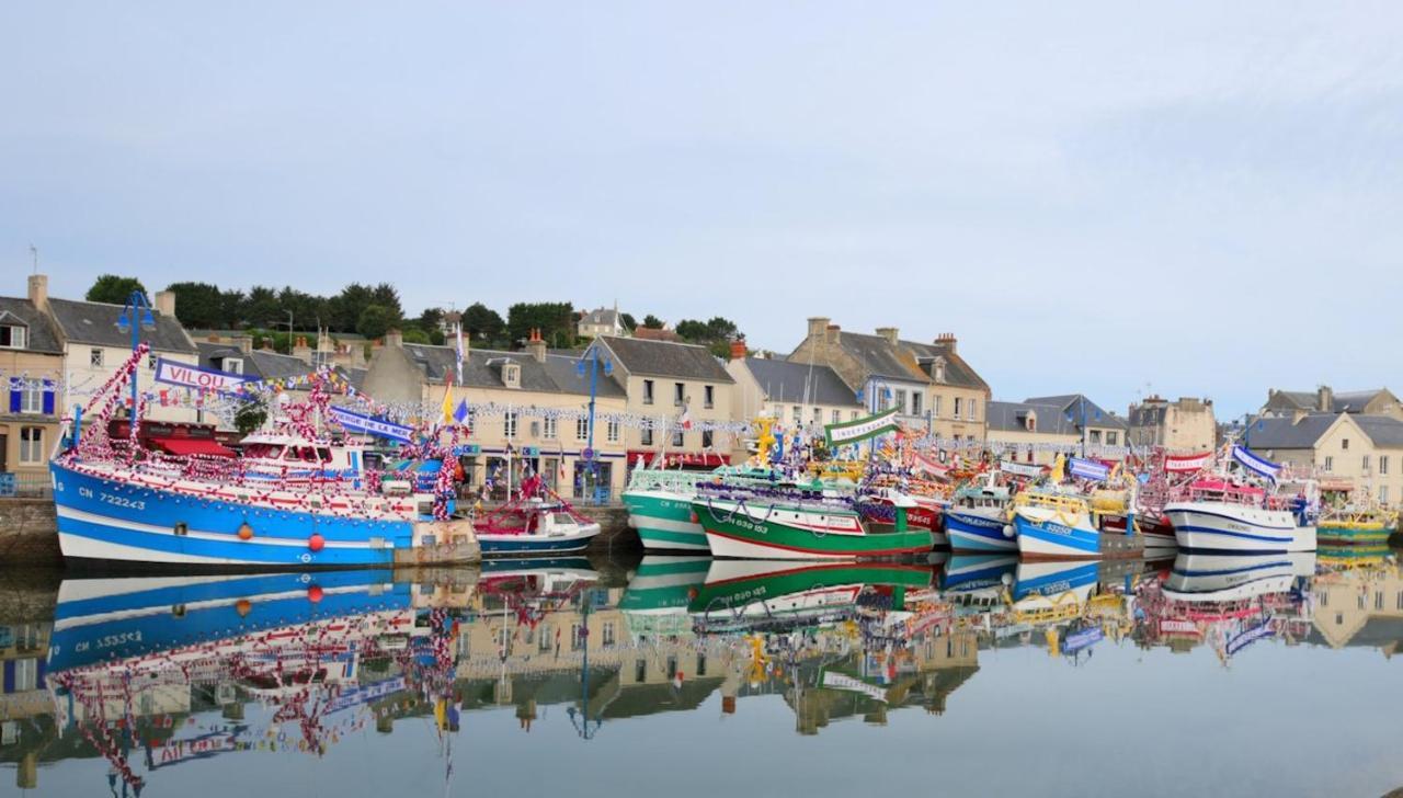 Roulage Ferme 18Eme Normandie Plage Longueville  エクステリア 写真